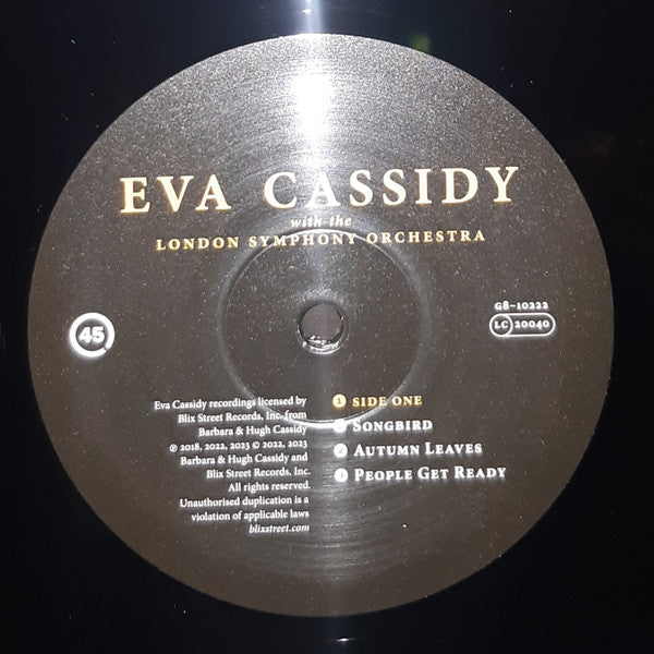 Eva Cassidy With The London Philharmonic Orchestra : I Can Only Be Me (2xLP, Album, Del)