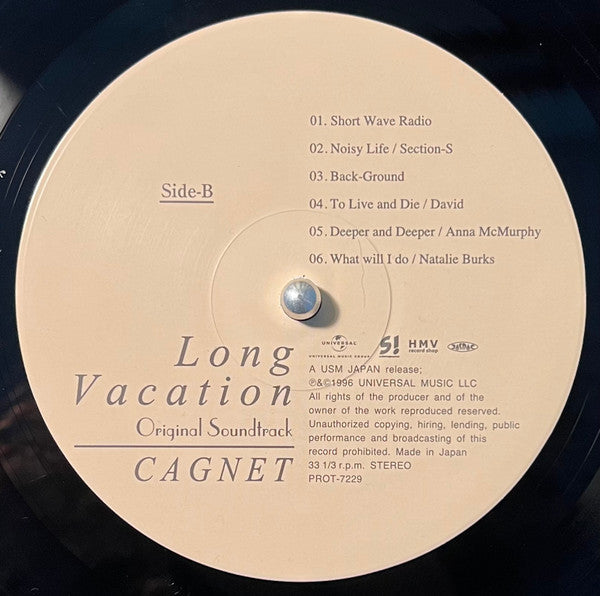 Various, Cagnet : Long Vacation Original Soundtrack  / ロングバケーション オリジナル･サウンドトラック (LP, Album, Comp, Ltd, RE)