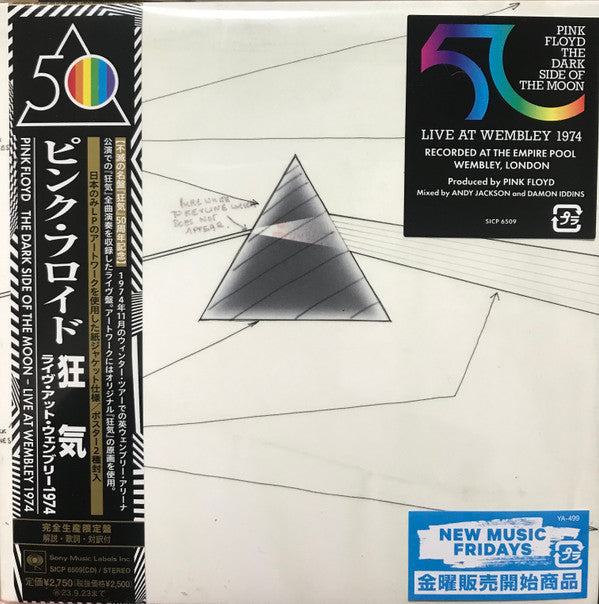 Pink Floyd : The Dark Side Of The Moon (Live At Wembley 1974) (CD, Album, Ltd, Pap)