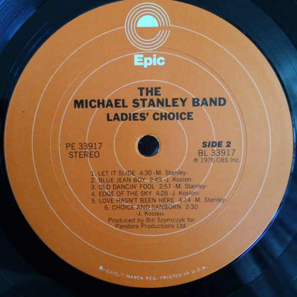 Michael Stanley Band : Ladies' Choice (LP, Album, Ter)