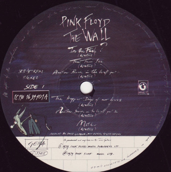 Pink Floyd : The Wall (2xLP, Album, RE, Gat)