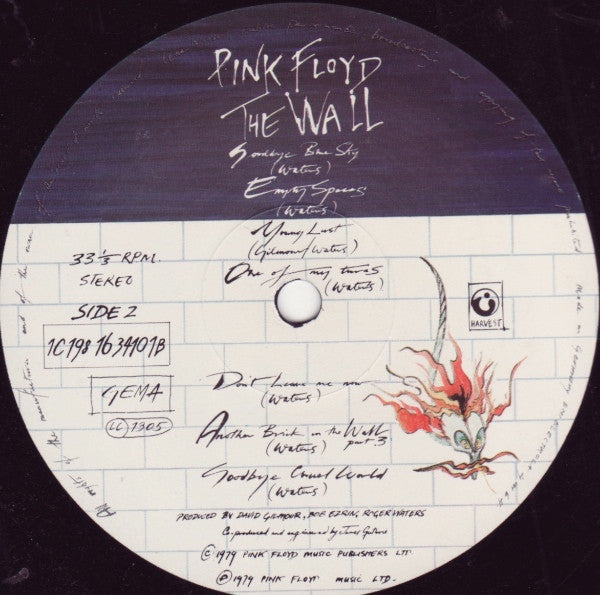 Pink Floyd : The Wall (2xLP, Album, RE, Gat)