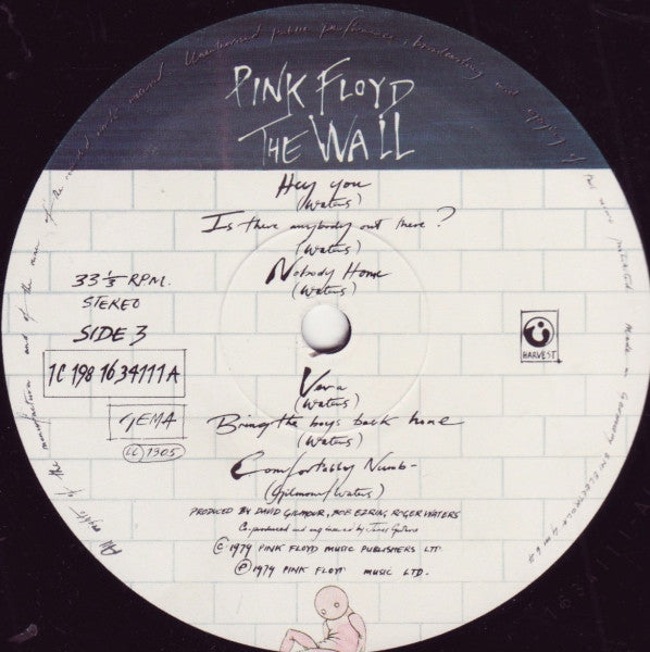 Pink Floyd : The Wall (2xLP, Album, RE, Gat)