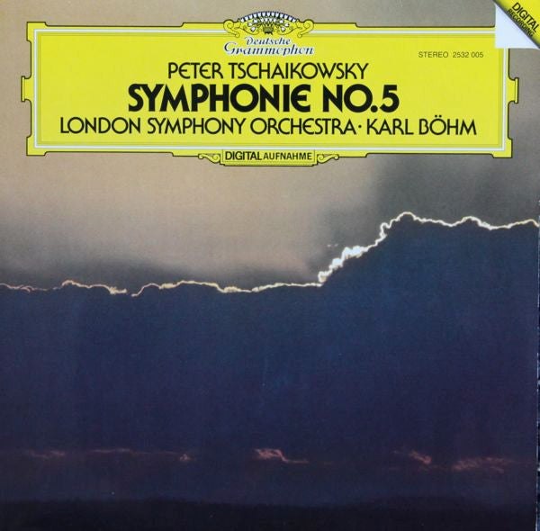 Pyotr Ilyich Tchaikovsky, The London Symphony Orchestra, Karl Böhm : Symphonie No.5 (LP, Album)