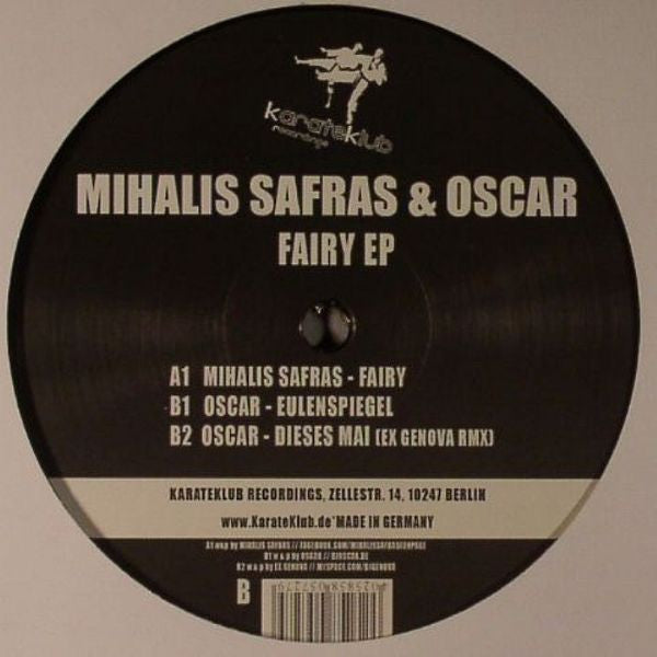 Mihalis Safras & Oscar (4) : Fairy EP (12", EP)