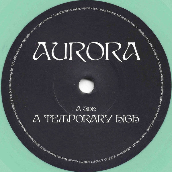 Aurora (16) : A Temporary High (7", RSD, Ltd, Gre)