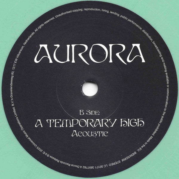 Aurora (16) : A Temporary High (7", RSD, Ltd, Gre)