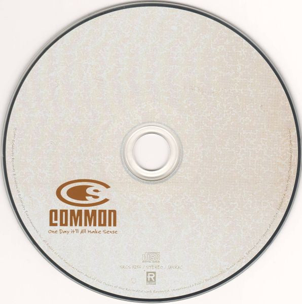 Common : One Day It'll All Make Sense (CD, Album)