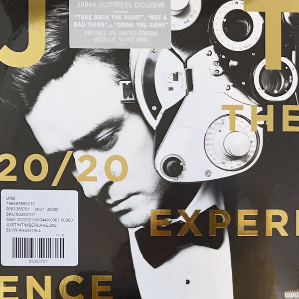 Justin Timberlake : The 20/20 Experience (2 of 2) (2xLP, Album, Ltd, RE, Sil)