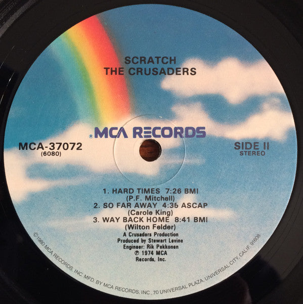 The Crusaders : Scratch (LP, Album, RE)