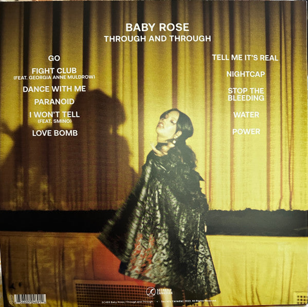 Baby Rose (2) : Through And Through (LP, Album, Club, Ltd, Yel)