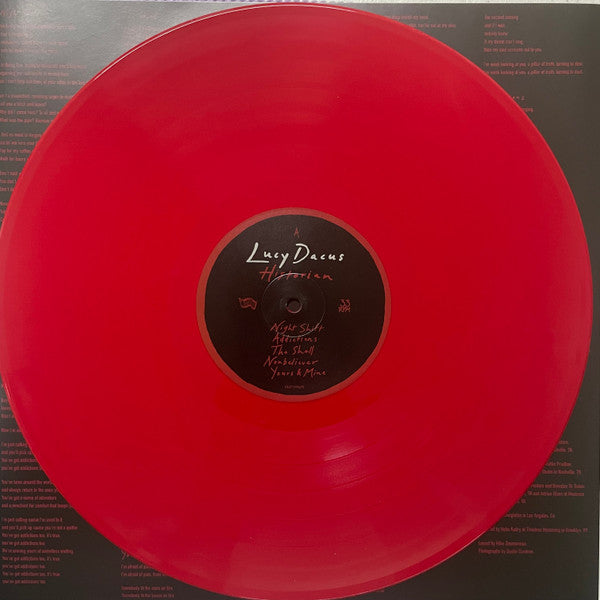 Lucy Dacus : Historian (LP, Album, Ltd, RE, Red)