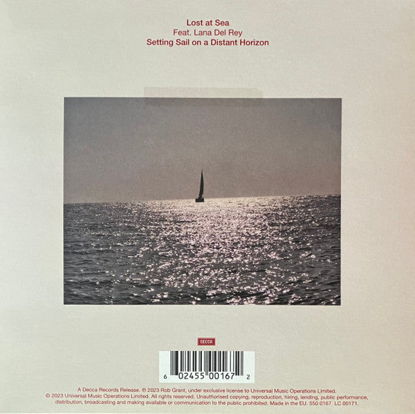 Rob Grant (12) Featuring Lana Del Rey : Lost At Sea (7", Single, Red)