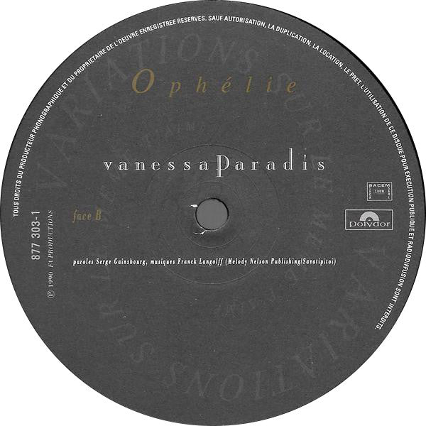 Vanessa Paradis : Tandem (12", Maxi)