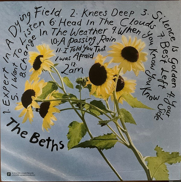 The Beths : Expert In A Dying Field (LP, Album, Bab + LP, Comp, Bab + Dlx, Ltd)