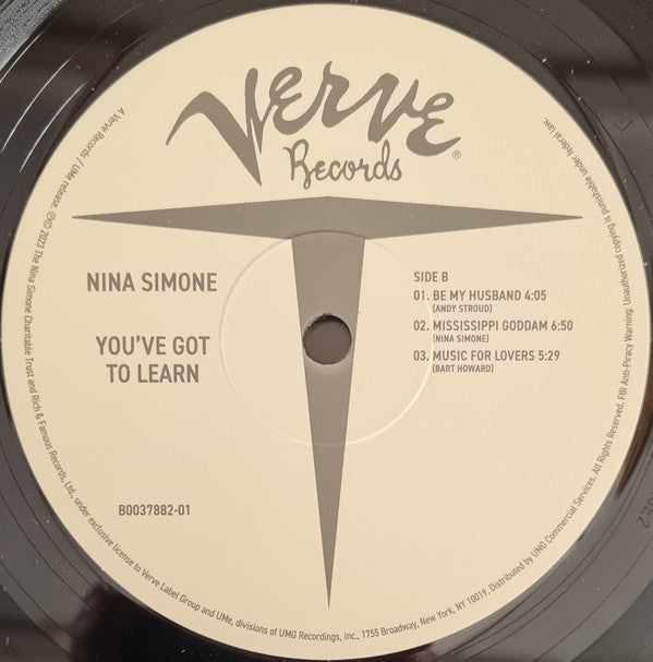 Nina Simone : You've Got To Learn (LP, Album)