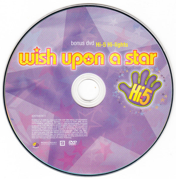 Hi-5 : Wish Upon A Star (CD, Album + DVD-V)