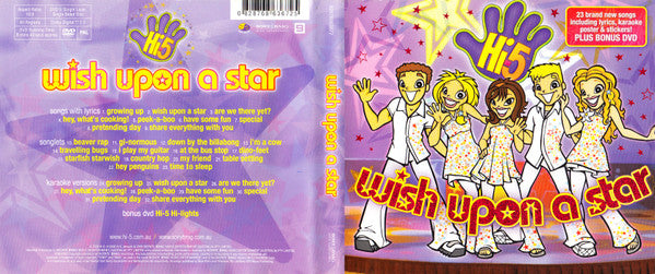 Hi-5 : Wish Upon A Star (CD, Album + DVD-V)