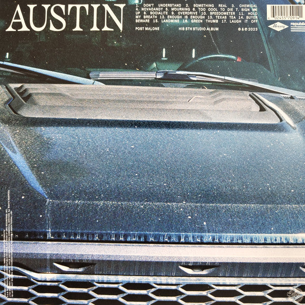 Post Malone : Austin (2xLP, Album, Cle)