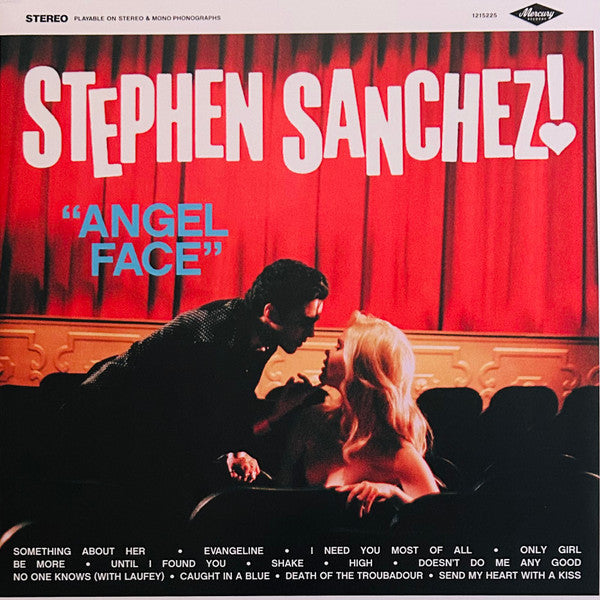 Stephen Sanchez : Angel Face (12", Album, Ltd, Red)