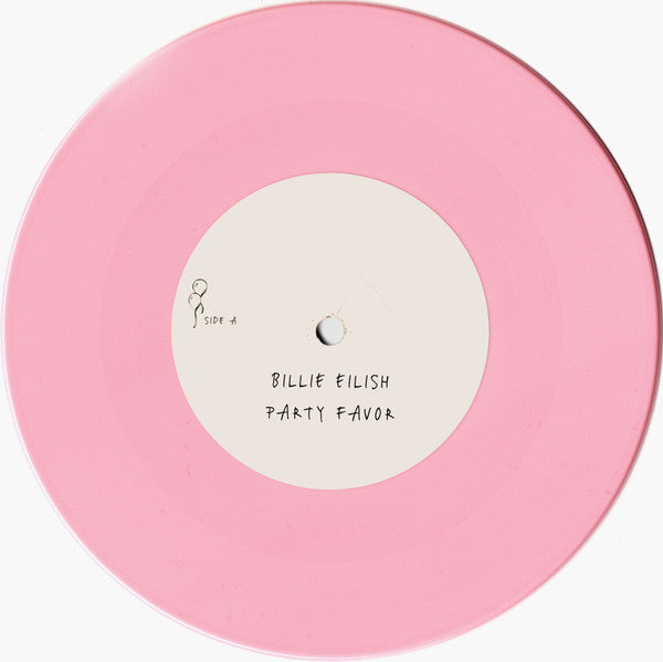 Billie Eilish : Party Favor (7", Single, RP, Pin)