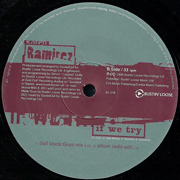 Karen Ramirez : If We Try (12", Single)