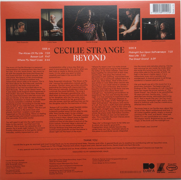 Cecilie Strange : Beyond (12", Album)