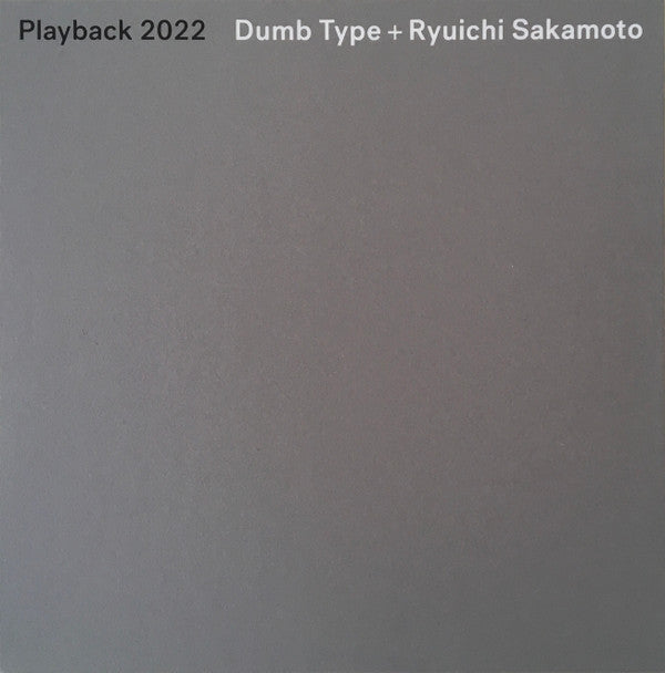 Dumb Type + Ryuichi Sakamoto : Playback 2022 (Box, Ltd + 17xLP, Etch, Num)