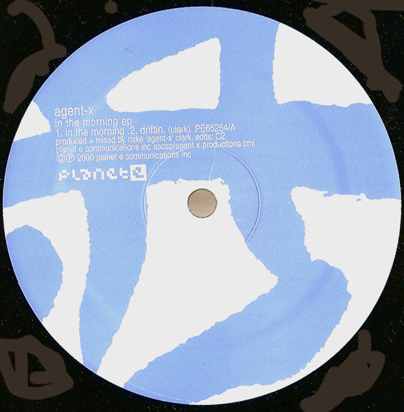 Agent-X : In The Morning EP (12", EP)