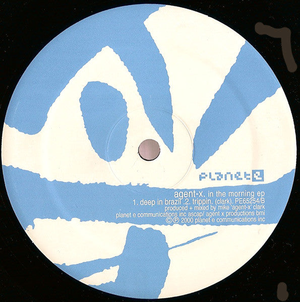 Agent-X : In The Morning EP (12", EP)