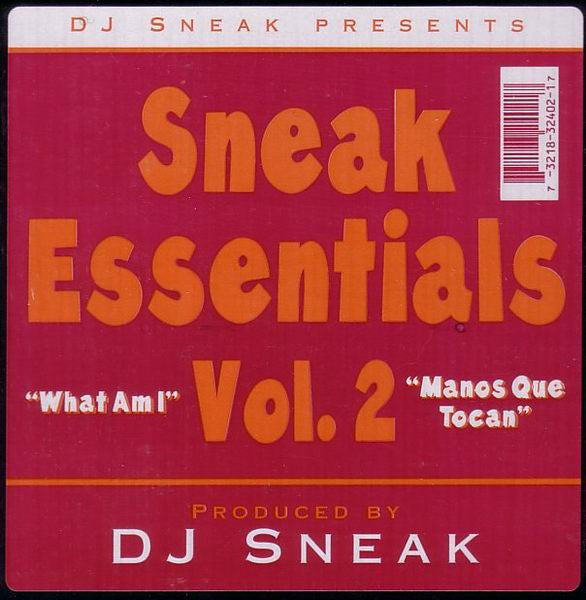 DJ Sneak : Sneak Essentials Volume 2 (12")