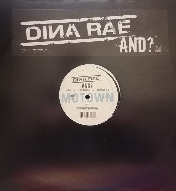 Dina Rae : And? (12")