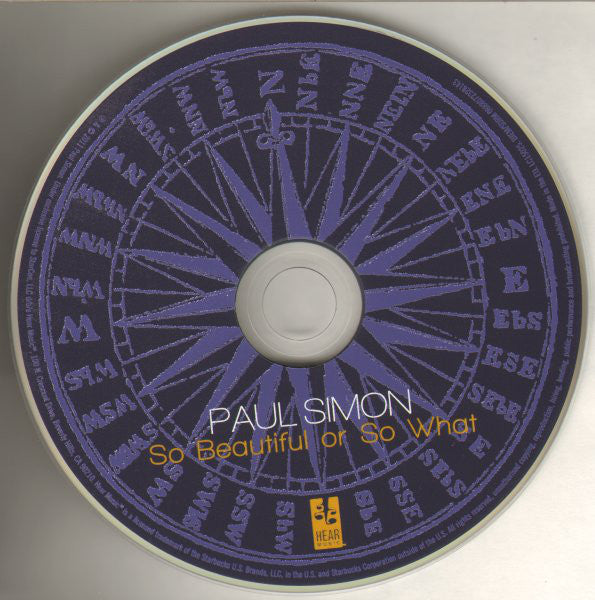 Paul Simon : So Beautiful Or So What (CD, Album)