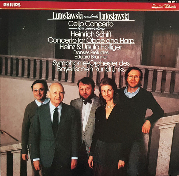 Witold Lutoslawski : Lutoslawski Conducts Lutoslawski Cello Concerto (LP)