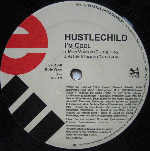 Hustlechild : I'm Cool (12")