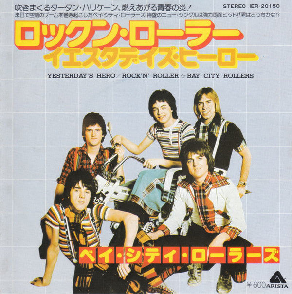 Bay City Rollers : Yesterday's Hero / Rock'N' Roller (7", Single)