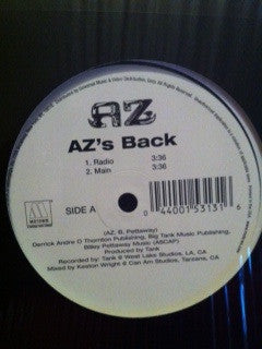 AZ : AZ's Back (12")