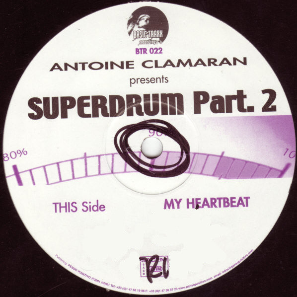 Antoine Clamaran : Superdrum Part. 2 (12")