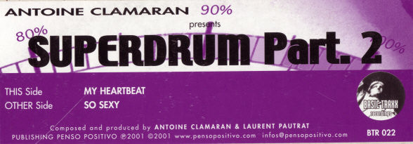 Antoine Clamaran : Superdrum Part. 2 (12")