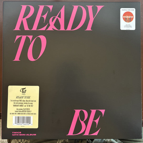 Twice (25) : Ready To Be (12", MiniAlbum, Ltd, Pur)