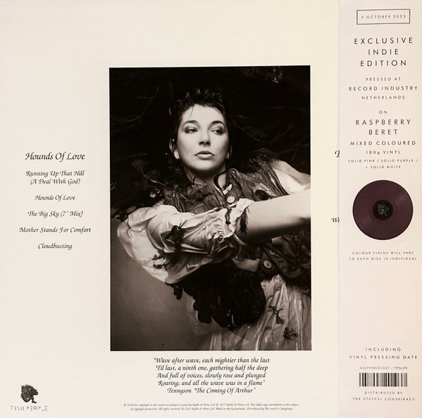 Kate Bush : Hounds Of Love (LP, Album, RE, RM,  Ra)