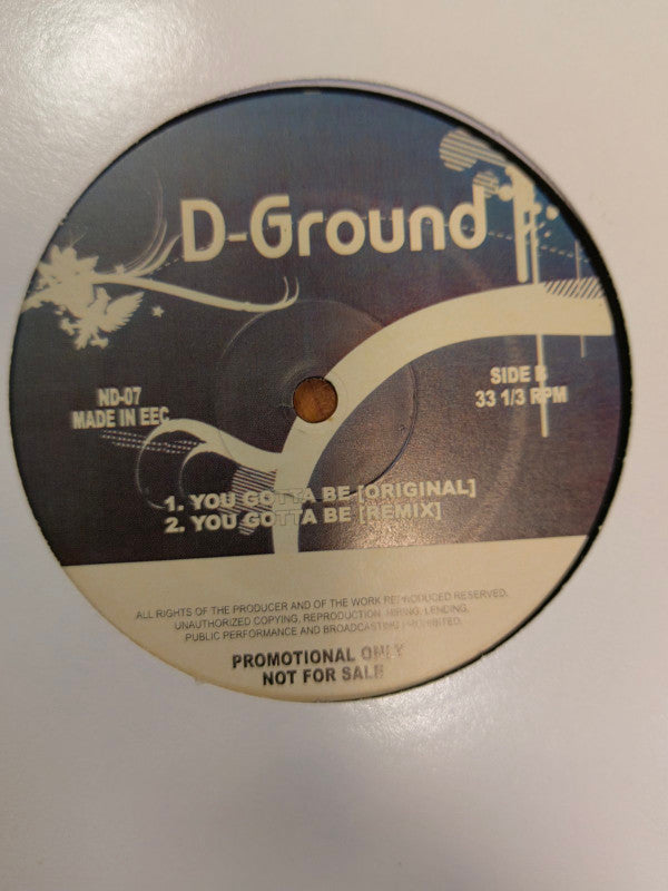 D-Ground : D-Ground, Nathan (LP, Promo)