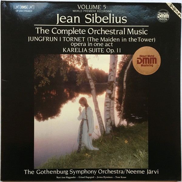 Jean Sibelius - Göteborgs Symfoniker / Neeme Järvi : Jungfrun I Tornet (Opera In One Act) / Karelia Suite Op. 11 (LP, Album)