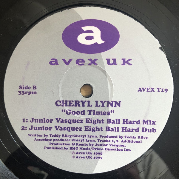 Cheryl Lynn : Good Times (12", Single)