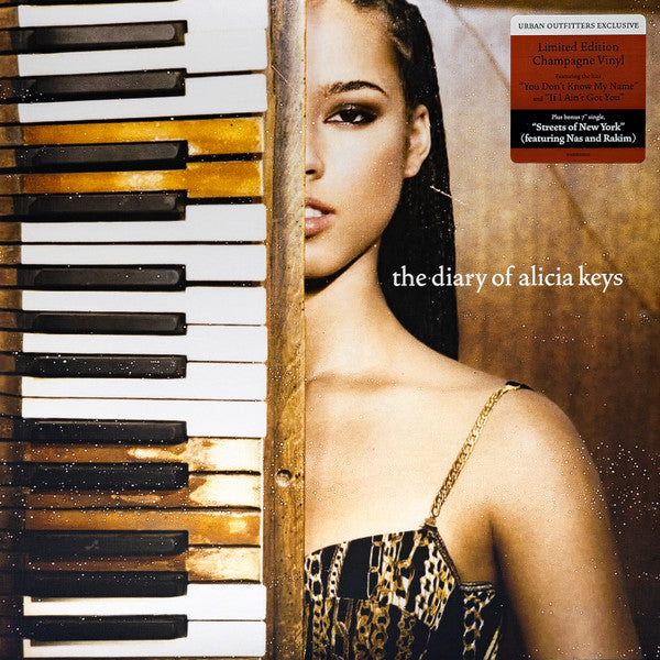 Alicia Keys : The Diary Of  Alicia Keys (2xLP, Album, RE, Whi + 7", Single + Ltd)