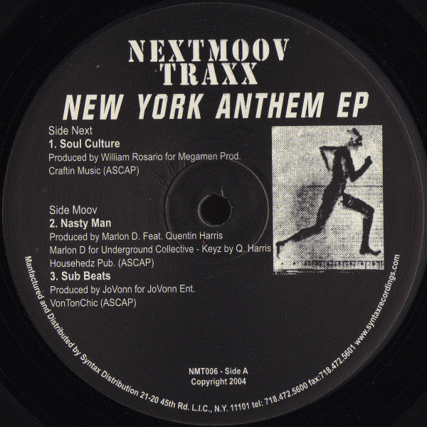 Various : New York Anthem EP (12", EP)