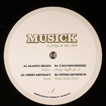 Various : Musick - To Play In The Club (12")