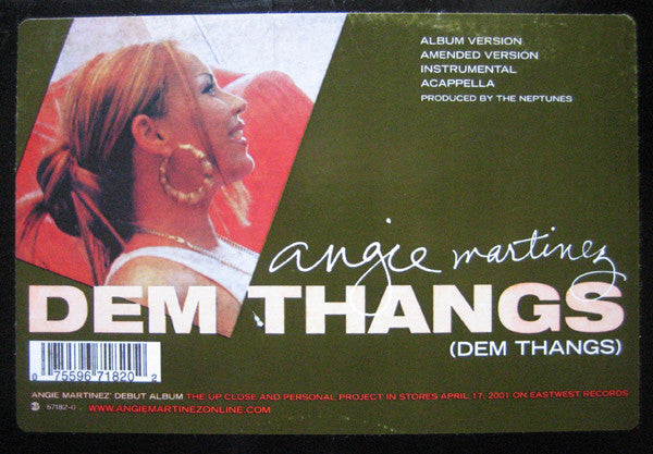 Angie Martinez : Dem Thangs (12")