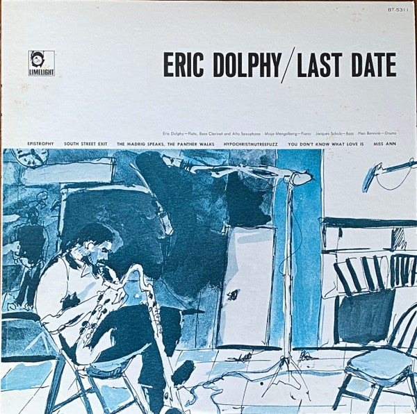 Eric Dolphy : Last Date (LP, Album, RE)