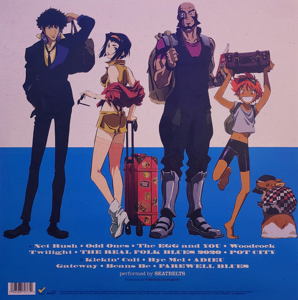 The Seatbelts : Songs For The Cosmic Sofa Cowboy Bebop (LP, Album, Pin)